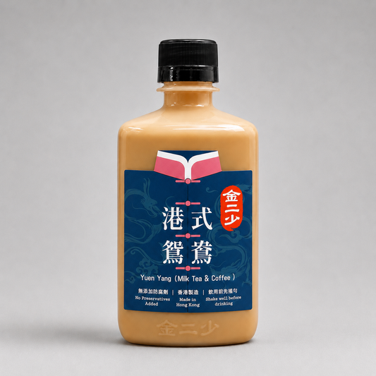 港式鴛鴦奶茶 YUEN YANG COFFEE MIXED WITH MILK TEA